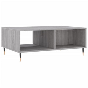 Τραπεζάκι Σαλονιού Γκρι Sonoma 90x60x35 εκ. Επεξεργασμένο Ξύλο