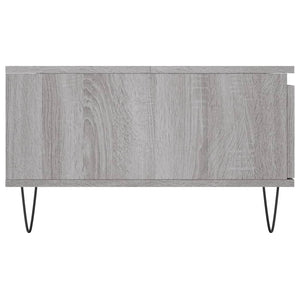 Τραπεζάκι Σαλονιού Γκρι Sonoma 90x60x35 εκ. Επεξεργασμένο Ξύλο