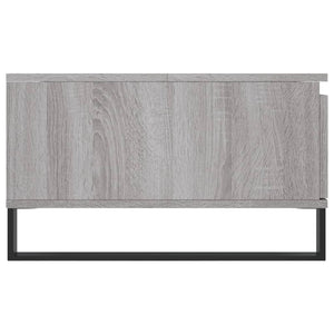 Τραπεζάκι Σαλονιού Γκρι Sonoma 90x60x35 εκ. Επεξεργασμένο Ξύλο - Pakobazaar