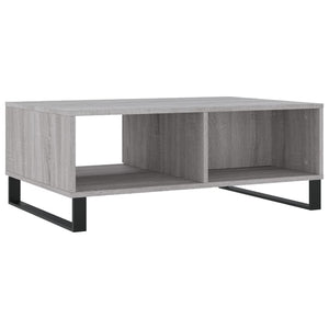 Τραπεζάκι Σαλονιού Γκρι Sonoma 90x60x35 εκ. Επεξεργασμένο Ξύλο - Pakobazaar