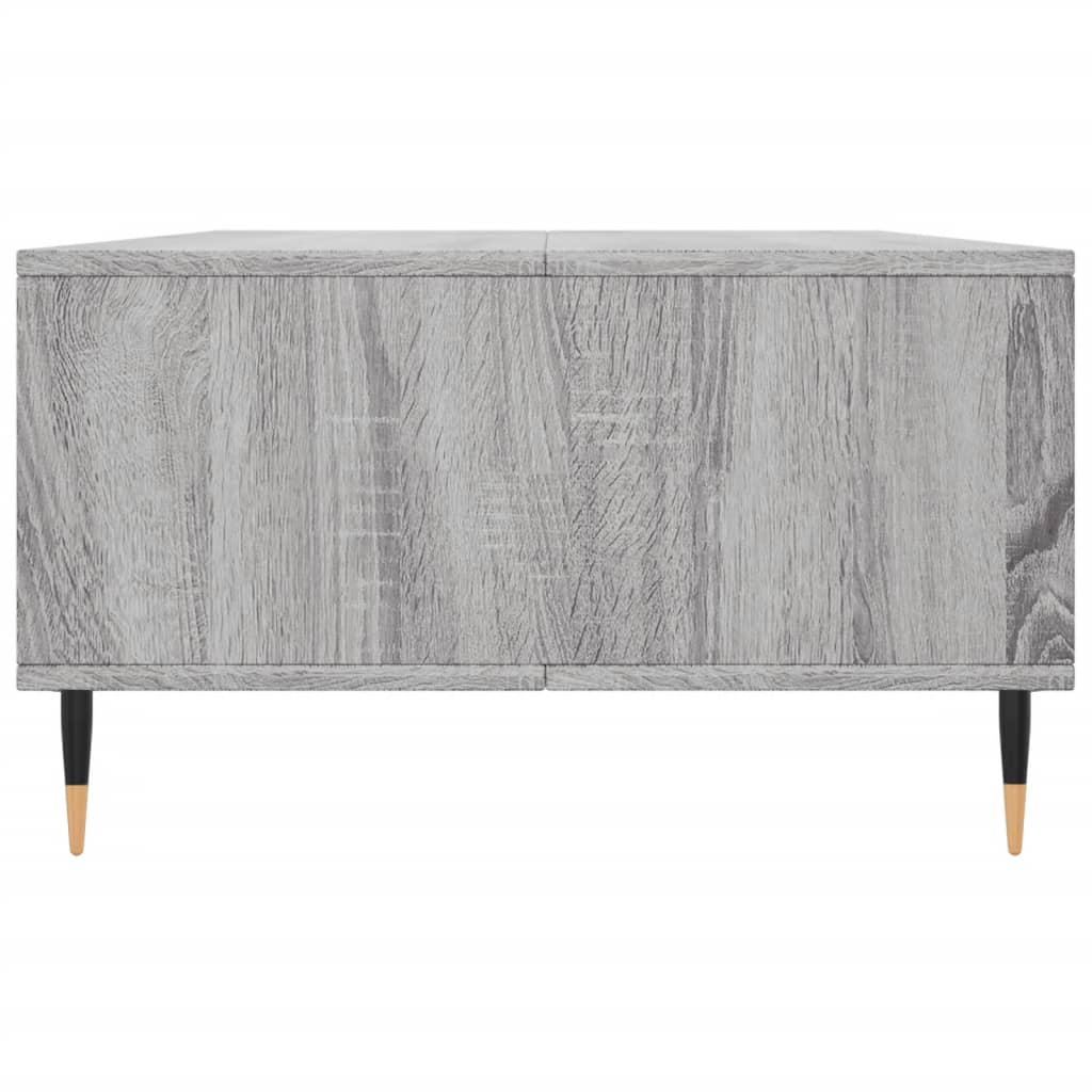 Τραπεζάκι Σαλονιού Γκρι Sonoma 104x60x35 εκ. Επεξεργασμένο Ξύλο