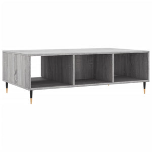 Τραπεζάκι Σαλονιού Γκρι Sonoma 104x60x35 εκ. Επεξεργασμένο Ξύλο