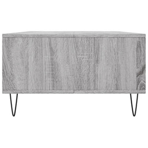 Τραπεζάκι Σαλονιού Γκρι Sonoma 104x60x35 εκ. Επεξεργασμένο Ξύλο