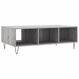 Τραπεζάκι Σαλονιού Γκρι Sonoma 104x60x35 εκ. Επεξεργασμένο Ξύλο