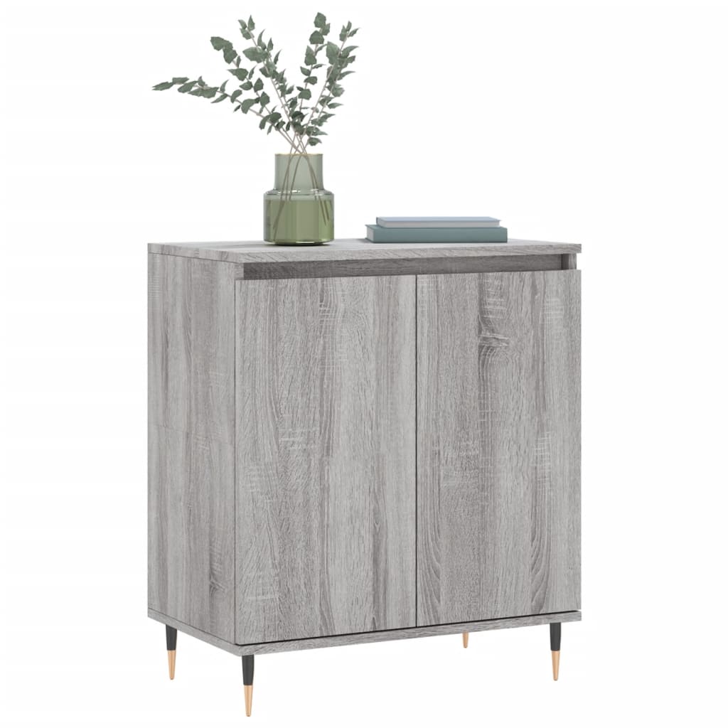 Ντουλάπι Γκρι Sonoma 60x35x70 εκ. από Επεξεργασμένο Ξύλο