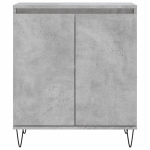 Ντουλάπι Γκρι Σκυροδέματος 60x35x70 εκ. Επεξεργασμένο Ξύλο