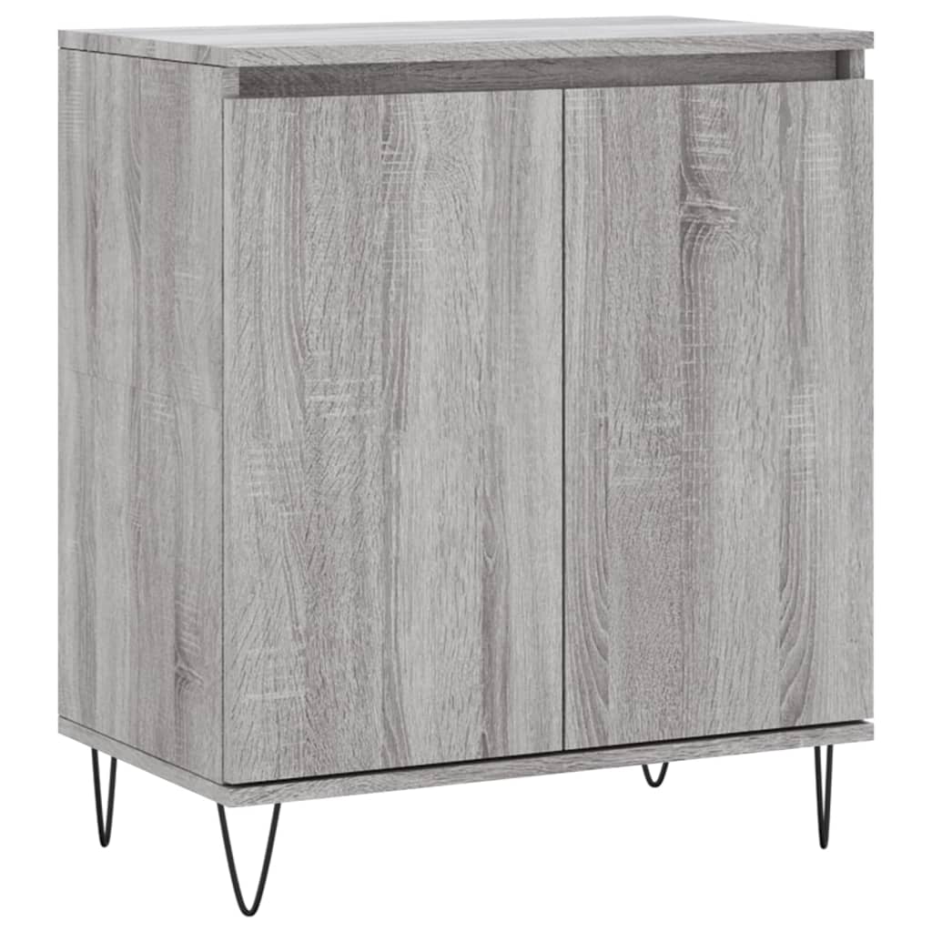 Ντουλάπι Γκρι Sonoma 60x35x70 εκ. από Επεξεργασμένο Ξύλο