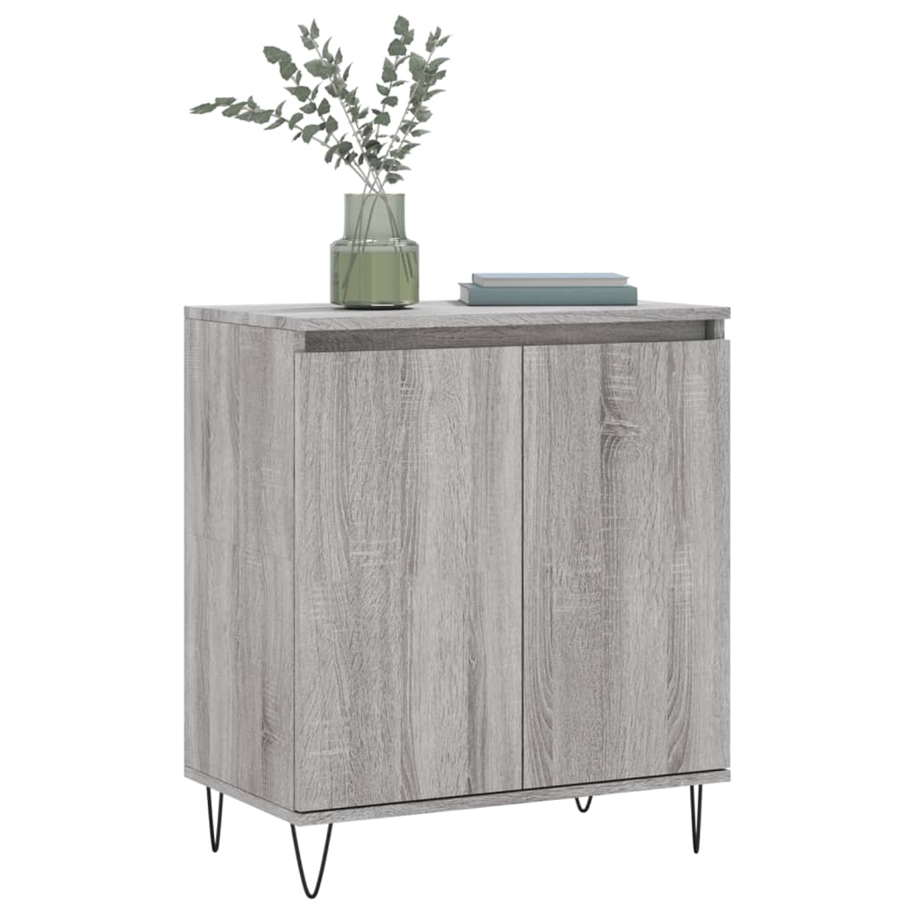 Ντουλάπι Γκρι Sonoma 60x35x70 εκ. από Επεξεργασμένο Ξύλο