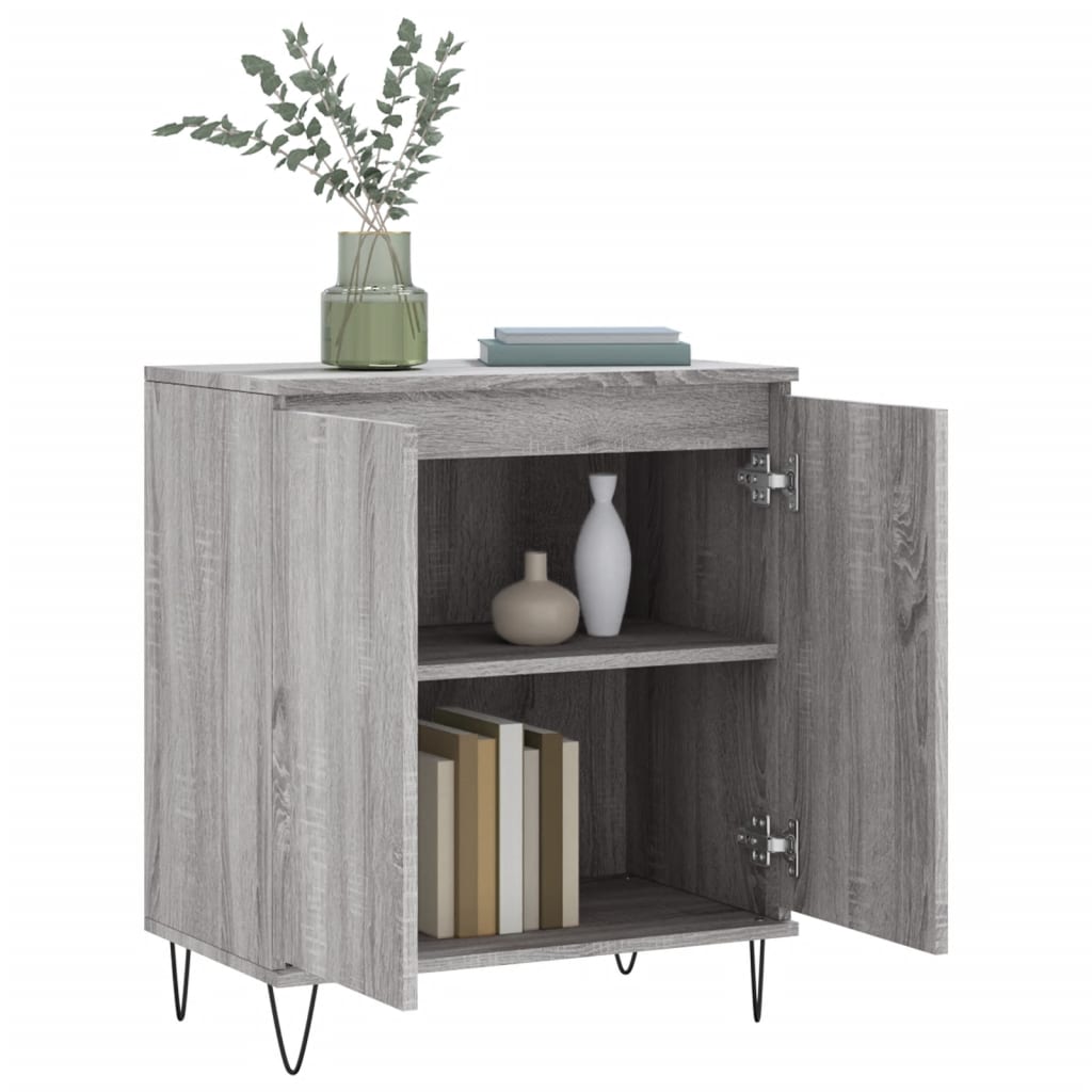 Ντουλάπι Γκρι Sonoma 60x35x70 εκ. από Επεξεργασμένο Ξύλο