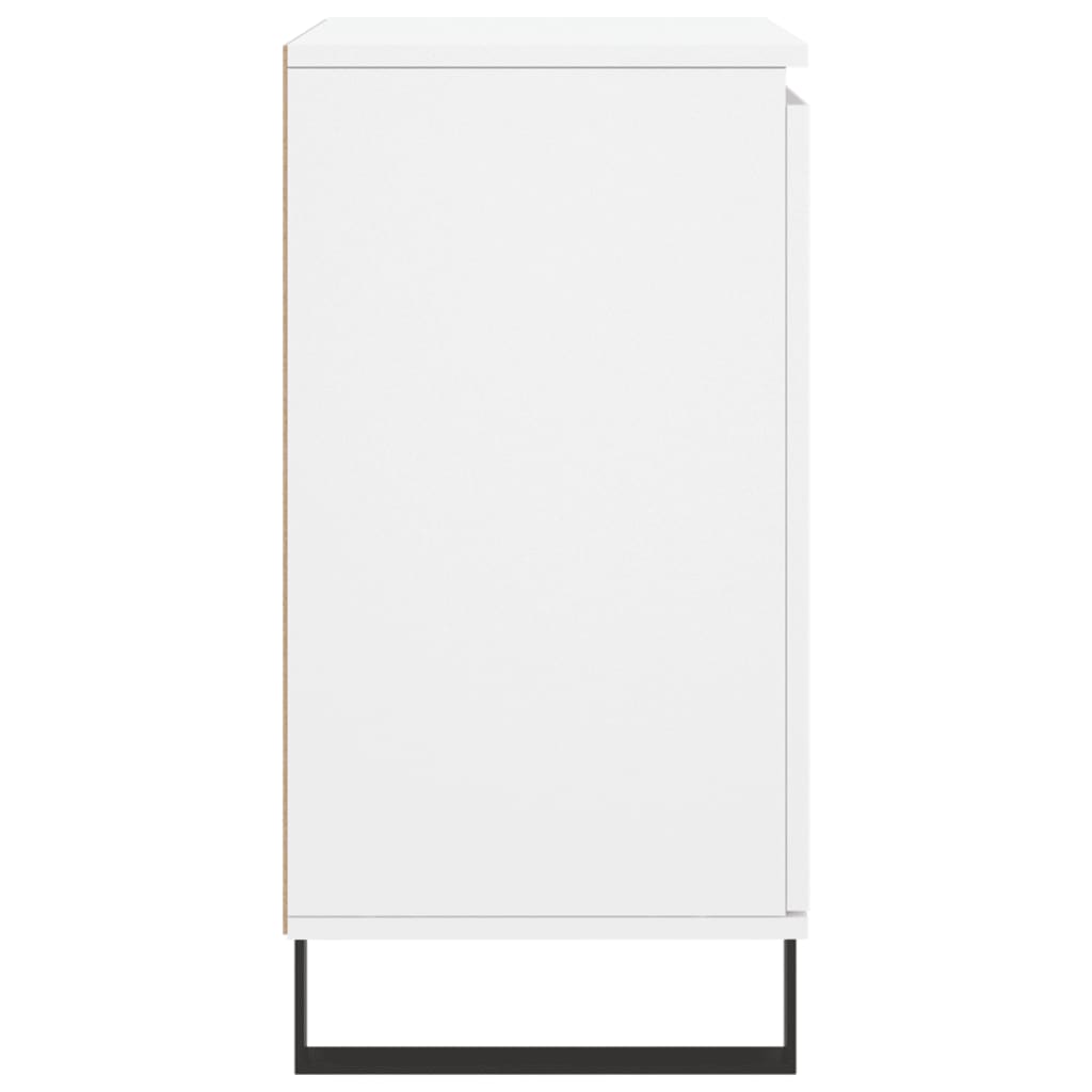 Συρταριέρα Λευκή 60 x 35 x 70 εκ. από Επεξεργασμένο Ξύλο - Pakobazaar