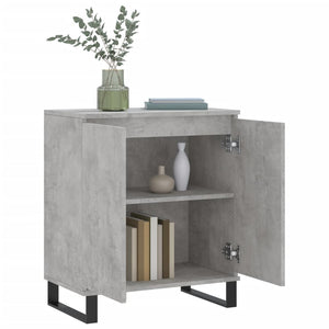 Ντουλάπι Γκρι Σκυροδέματος 60x35x70 εκ. Επεξεργασμένο Ξύλο - Pakobazaar