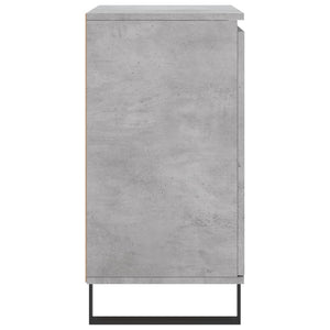 Ντουλάπι Γκρι Σκυροδέματος 60x35x70 εκ. Επεξεργασμένο Ξύλο - Pakobazaar