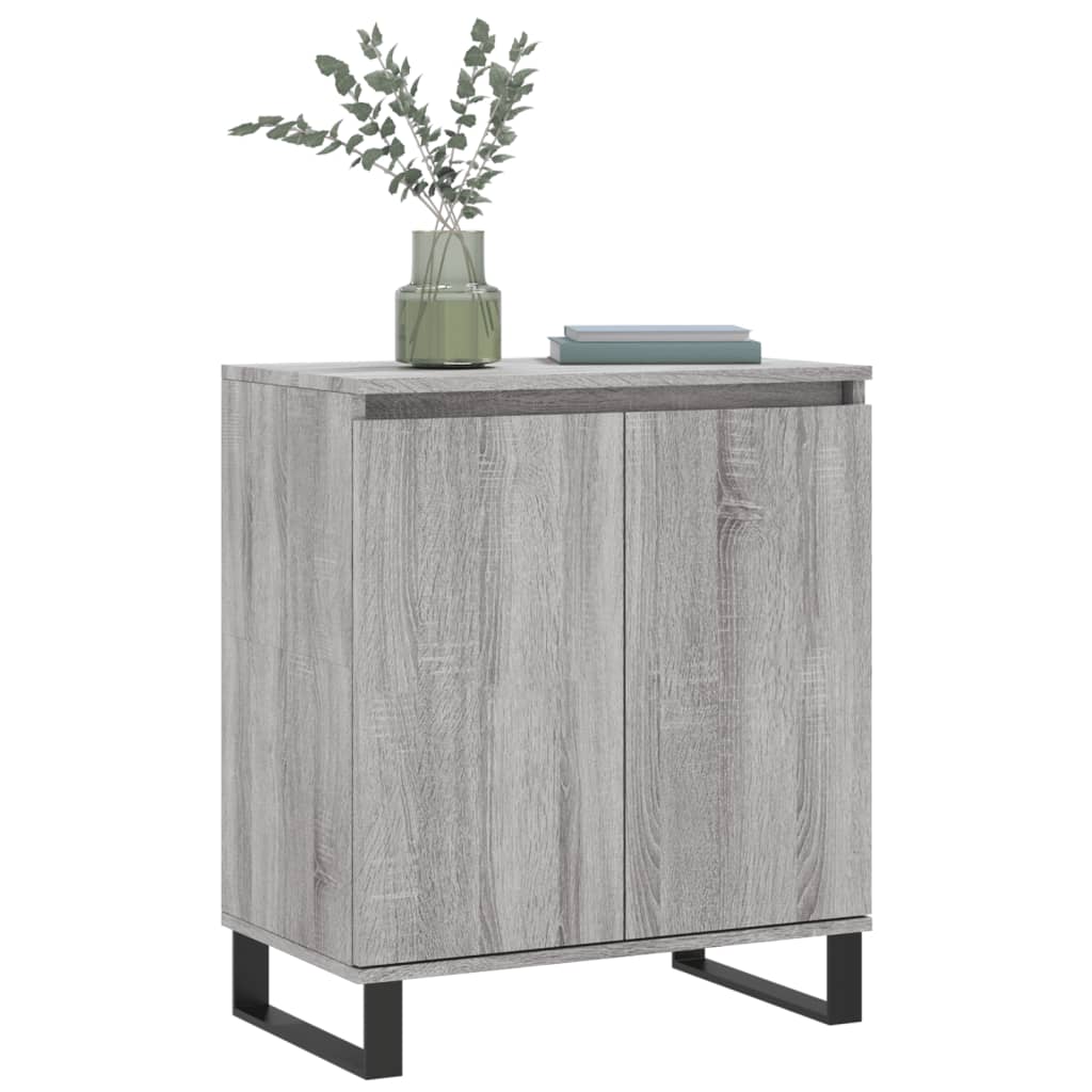 Ντουλάπι Γκρι Sonoma 60x35x70 εκ. από Επεξεργασμένο Ξύλο