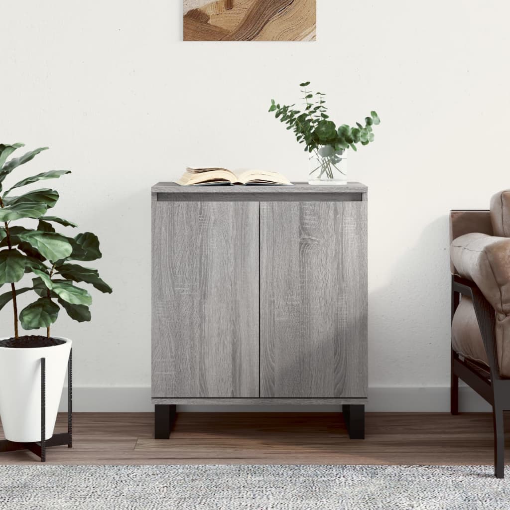 Ντουλάπι Γκρι Sonoma 60x35x70 εκ. από Επεξεργασμένο Ξύλο