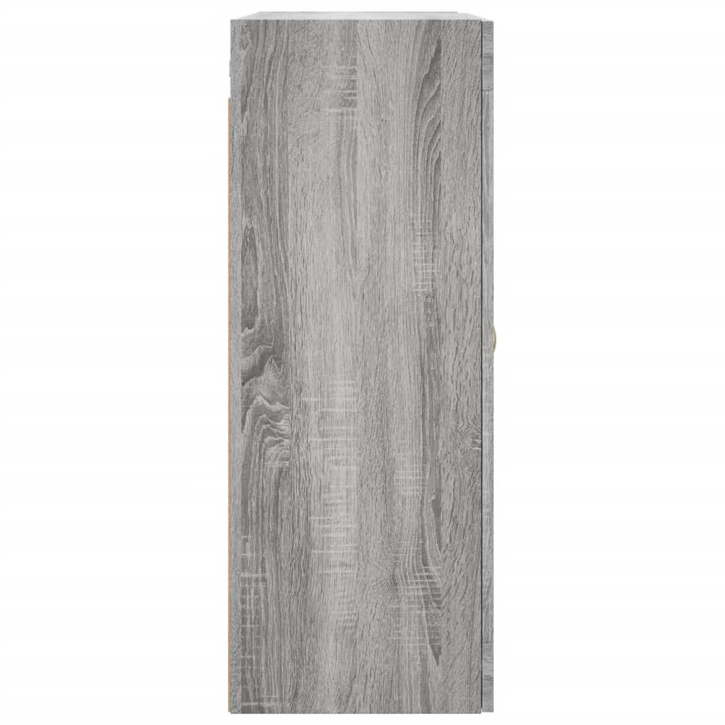 Ντουλάπι Τοίχου Γκρι Sonoma 69,5 x 34 x 90 εκ.