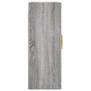Ντουλάπι Τοίχου Γκρι Sonoma 69,5 x 34 x 90 εκ. - Pakobazaar