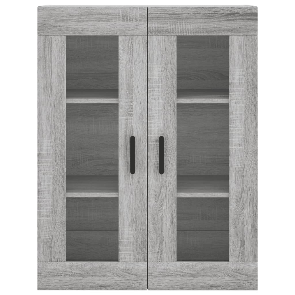 Ντουλάπι Τοίχου Γκρι Sonoma 69,5 x 34 x 90 εκ.