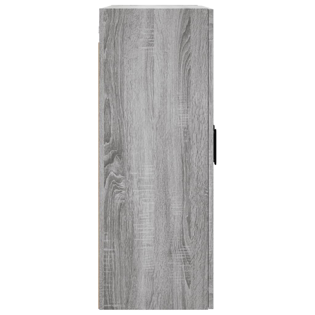 Ντουλάπι Τοίχου Γκρι Sonoma 69,5 x 34 x 90 εκ.
