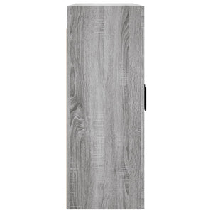 Ντουλάπι Τοίχου Γκρι Sonoma 69,5 x 34 x 90 εκ.