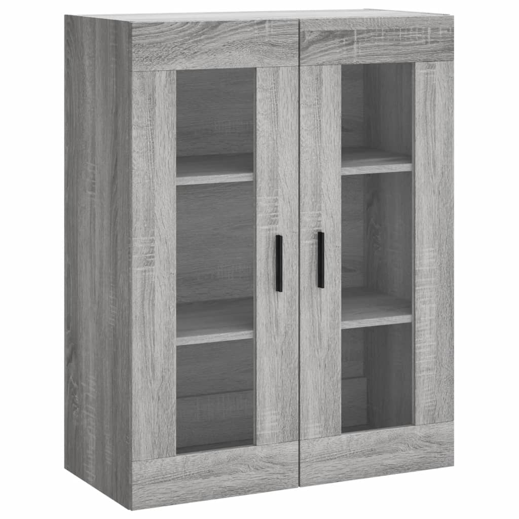 Ντουλάπι Τοίχου Γκρι Sonoma 69,5 x 34 x 90 εκ. - Pakobazaar