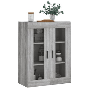 Ντουλάπι Τοίχου Γκρι Sonoma 69,5 x 34 x 90 εκ. - Pakobazaar