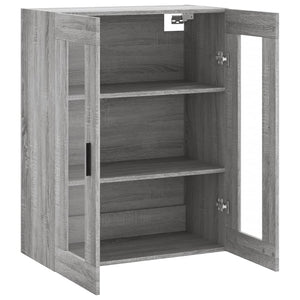 Ντουλάπι Τοίχου Γκρι Sonoma 69,5 x 34 x 90 εκ. - Pakobazaar
