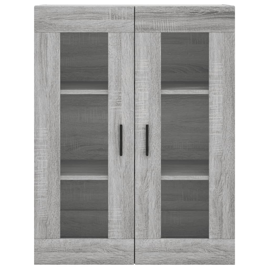 Ντουλάπι Τοίχου Γκρι Sonoma 69,5 x 34 x 90 εκ. - Pakobazaar