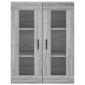 Ντουλάπι Τοίχου Γκρι Sonoma 69,5 x 34 x 90 εκ. - Pakobazaar