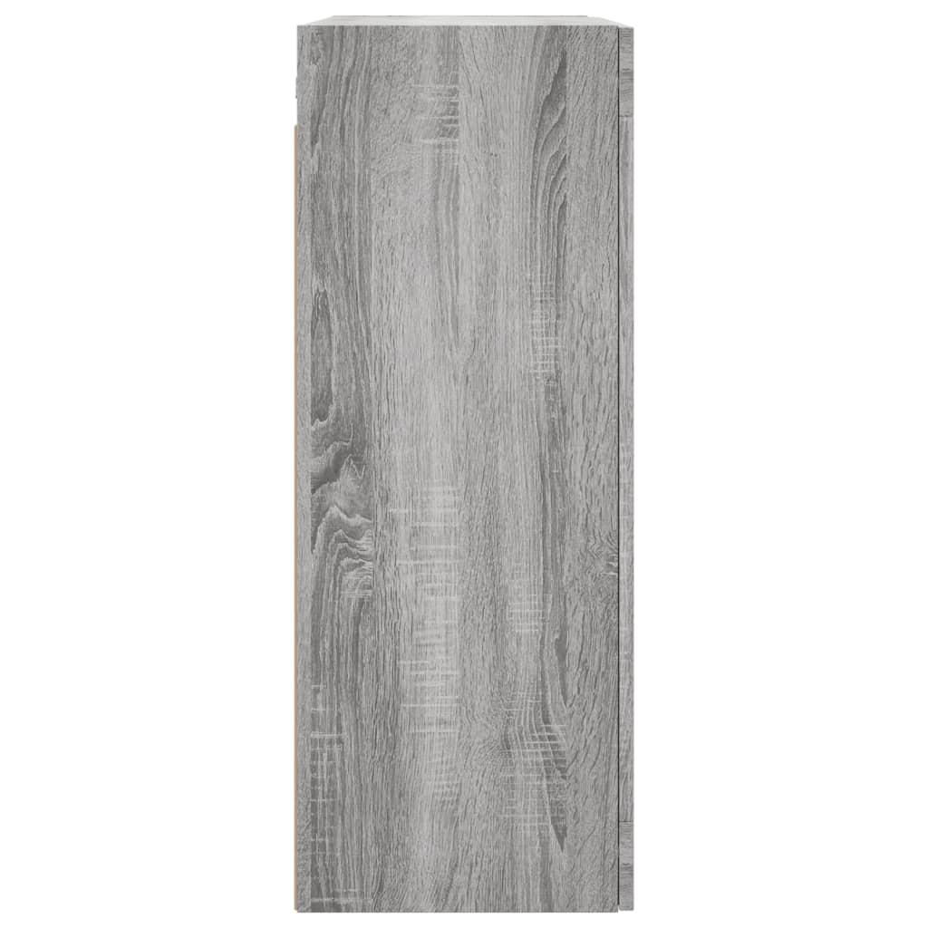 Ντουλάπι Τοίχου Γκρι Sonoma 69,5 x 34 x 90 εκ. - Pakobazaar