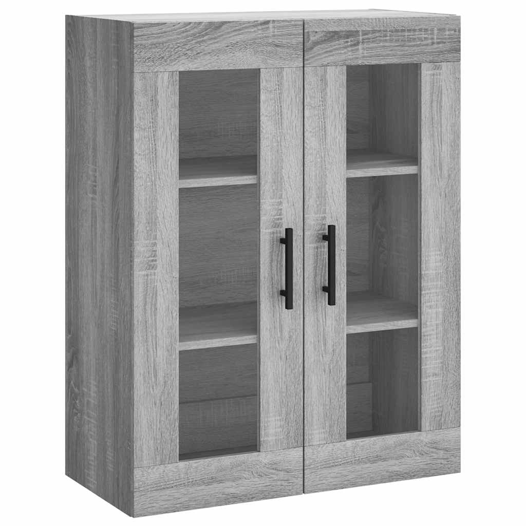 Ντουλάπι Τοίχου Γκρι Sonoma 69,5 x 34 x 90 εκ. - Pakobazaar