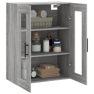 Ντουλάπι Τοίχου Γκρι Sonoma 69,5 x 34 x 90 εκ. - Pakobazaar