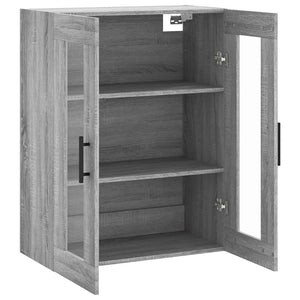 Ντουλάπι Τοίχου Γκρι Sonoma 69,5 x 34 x 90 εκ. - Pakobazaar