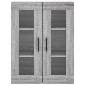 Ντουλάπι Τοίχου Γκρι Sonoma 69,5 x 34 x 90 εκ. - Pakobazaar