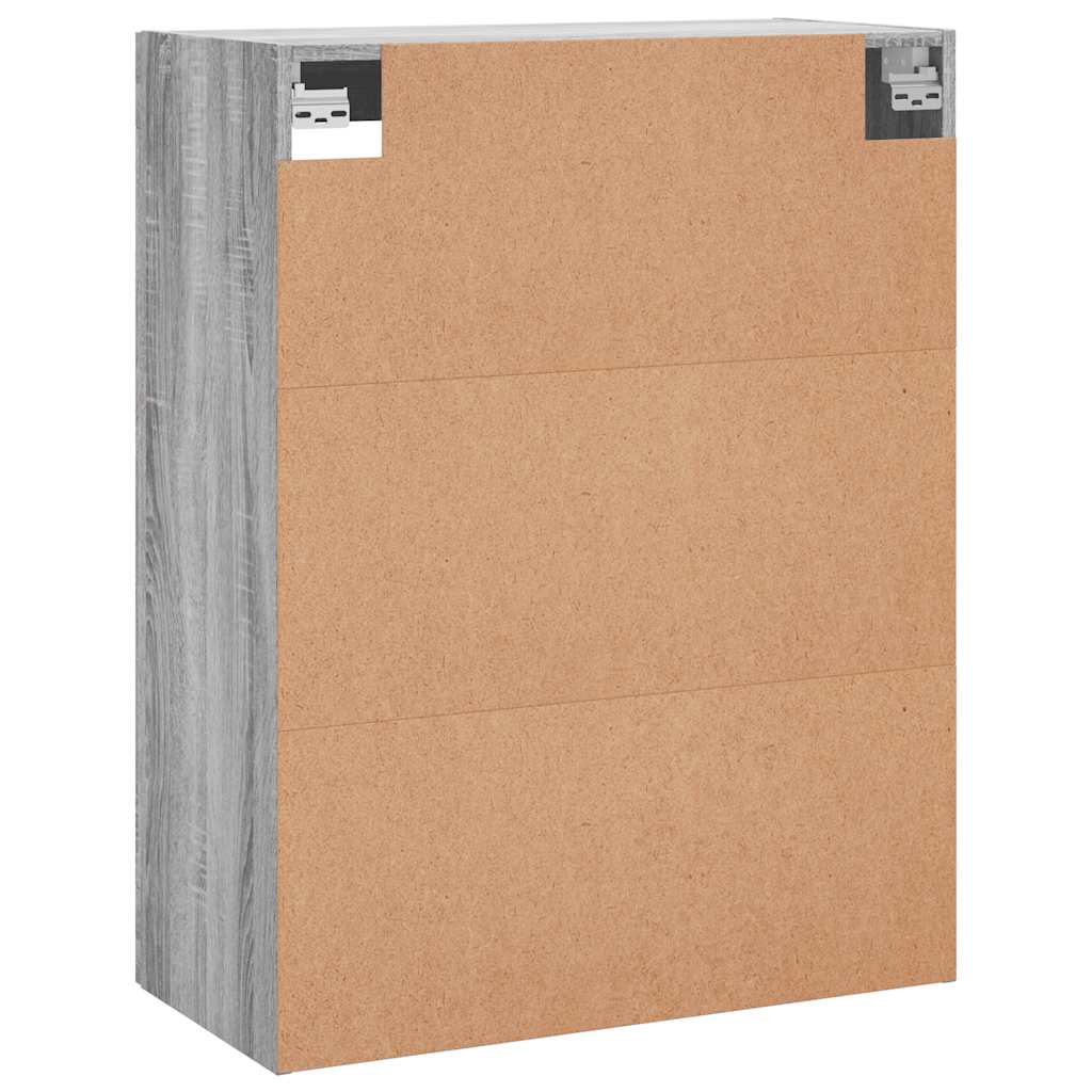 Ντουλάπι Τοίχου Γκρι Sonoma 69,5 x 34 x 90 εκ. - Pakobazaar