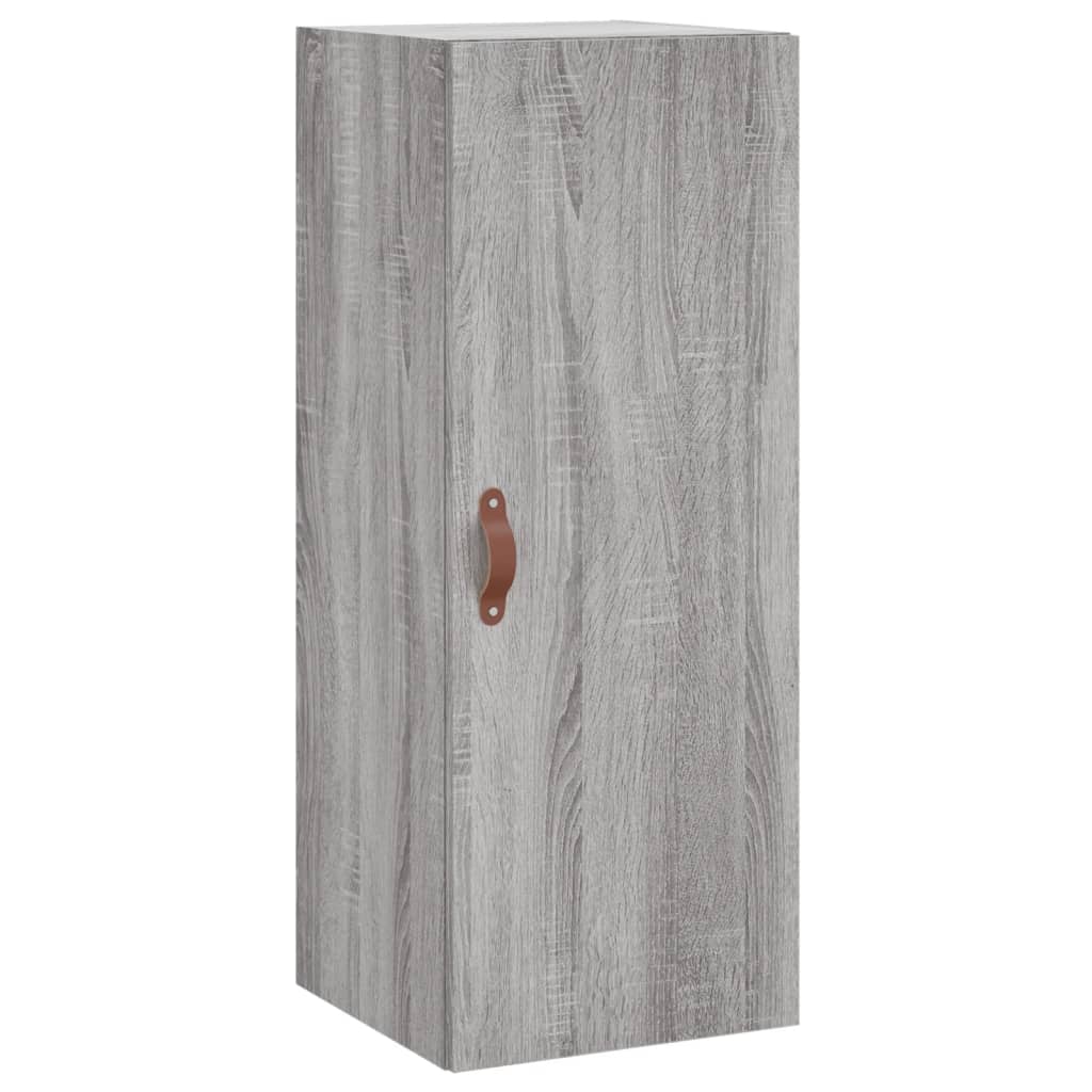 Ντουλάπι Τοίχου Γκρι Sonoma 34,5 x 34 x 90 εκ.