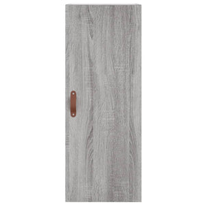 Ντουλάπι Τοίχου Γκρι Sonoma 34,5 x 34 x 90 εκ.
