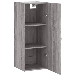 Ντουλάπι Τοίχου Γκρι Sonoma 34,5 x 34 x 90 εκ.