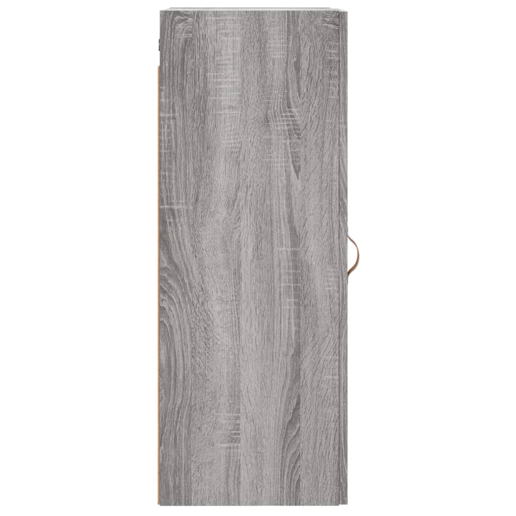 Ντουλάπι Τοίχου Γκρι Sonoma 34,5 x 34 x 90 εκ.