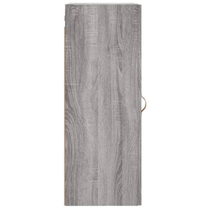 Ντουλάπι Τοίχου Γκρι Sonoma 34,5 x 34 x 90 εκ.