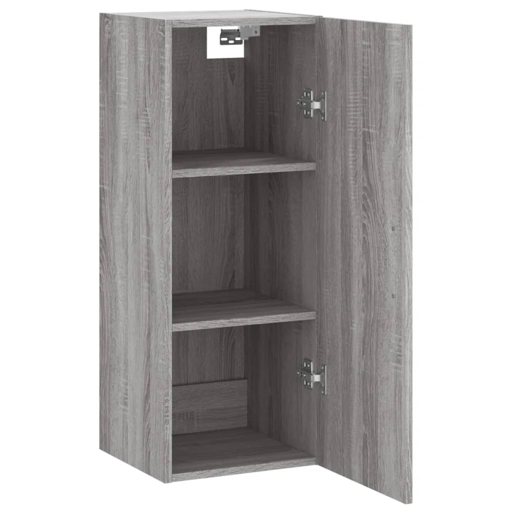 Ντουλάπι Τοίχου Γκρι Sonoma 34,5 x 34 x 90 εκ. - Pakobazaar