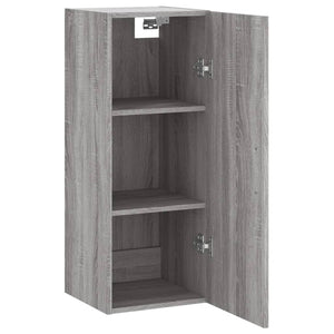 Ντουλάπι Τοίχου Γκρι Sonoma 34,5 x 34 x 90 εκ. - Pakobazaar