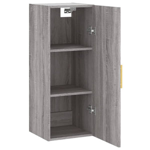 Ντουλάπι Τοίχου Γκρι Sonoma 34,5 x 34 x 90 εκ.
