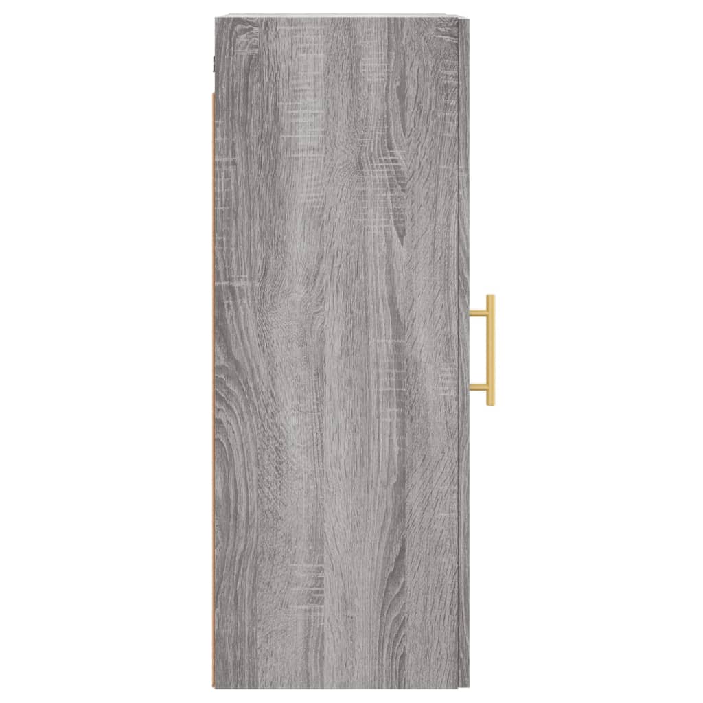 Ντουλάπι Τοίχου Γκρι Sonoma 34,5 x 34 x 90 εκ.
