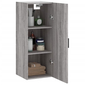 Ντουλάπι Τοίχου Γκρι Sonoma 34,5 x 34 x 90 εκ. - Pakobazaar