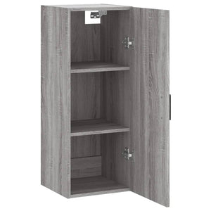 Ντουλάπι Τοίχου Γκρι Sonoma 34,5 x 34 x 90 εκ.