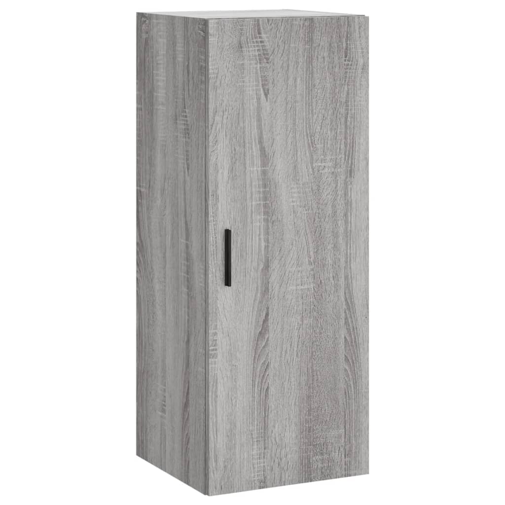 Ντουλάπι Τοίχου Γκρι Sonoma 34,5 x 34 x 90 εκ.