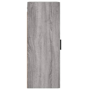 Ντουλάπι Τοίχου Γκρι Sonoma 34,5 x 34 x 90 εκ.