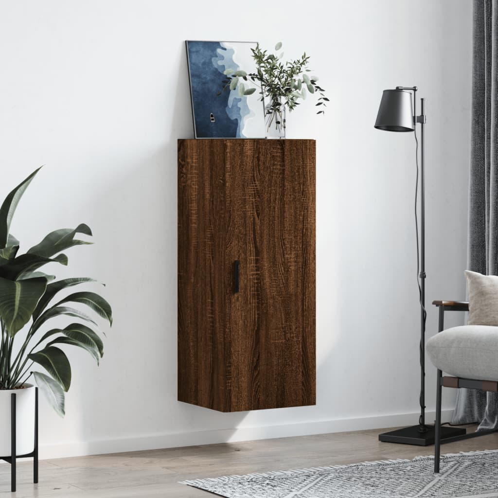 Ντουλάπι Τοίχου Καφέ Δρυς 34,5 x 34 x 90 εκ. - Pakobazaar