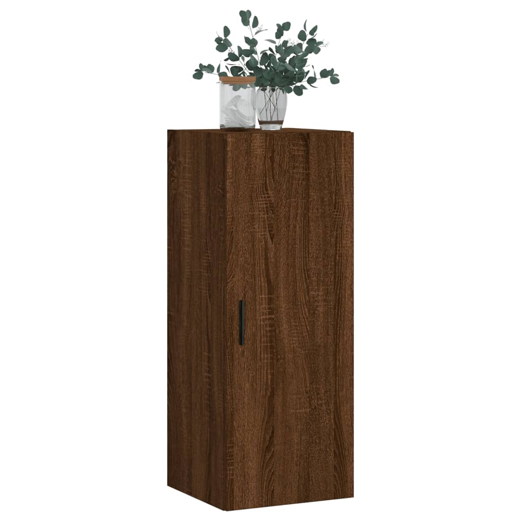 Ντουλάπι Τοίχου Καφέ Δρυς 34,5 x 34 x 90 εκ. - Pakobazaar