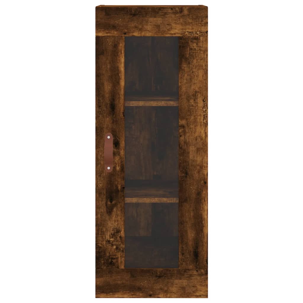 Ντουλάπι Τοίχου Καπνιστή Δρυς 34,5 x 34 x 90 εκ.